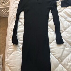 Derek Heart Black Long Sleeve Dress